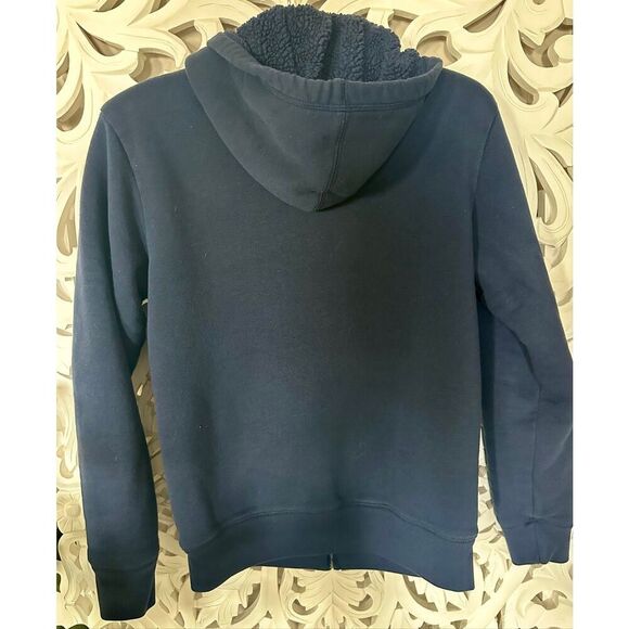 GAP Factory Men’s Sherpa-Lined Logo Hoodie - Picture 5 of 7